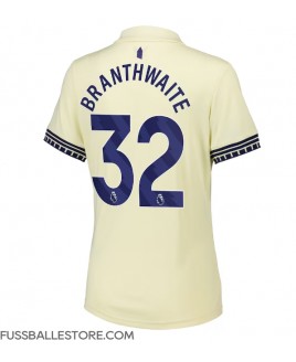 Günstige Everton Jarrad Branthwaite #32 Auswärtstrikot Damen 2025-26 Kurzarm